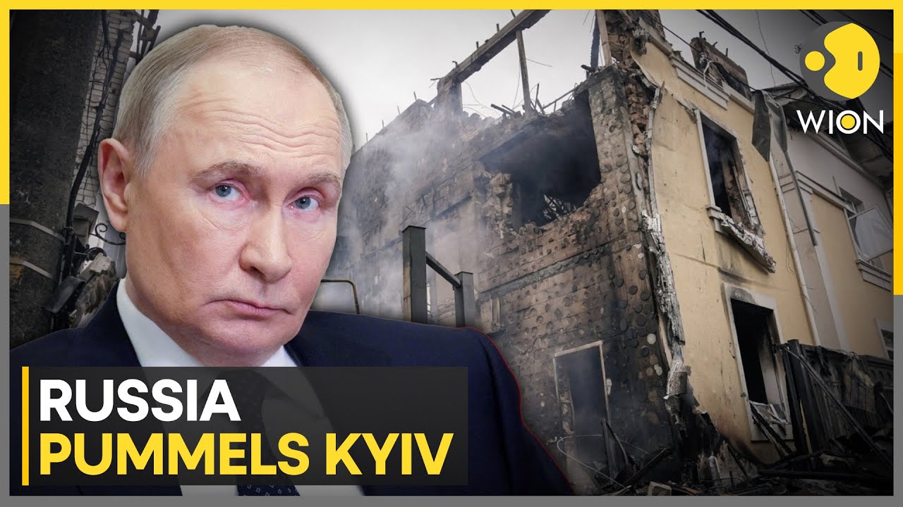 Kyiv Plunged Into Cold and Darkness by Russian Strikes as Zelensky Heads to Washington DC | WION