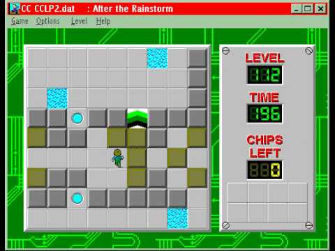 CCLP2 level 112 solution - 144 seconds