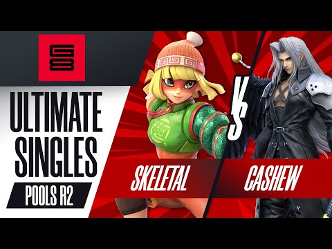 Skeletal vs Cashew - Pools R2 Ultimate Singles - Genesis 8 | Min Min vs Sephiroth