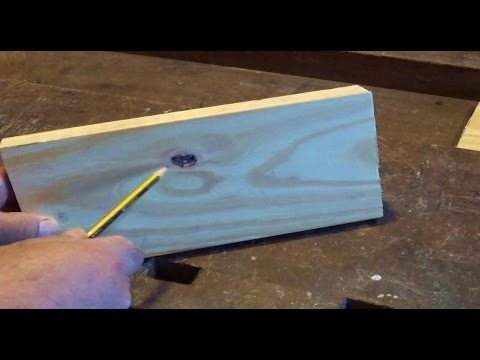 Cómo desaparecer los nudos de la madera: carpintería secretos y trucos