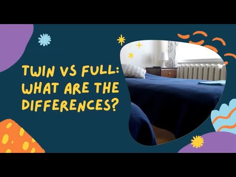 Twin vs Full (Double) Bed: Main Differences (Which Is Better For You)