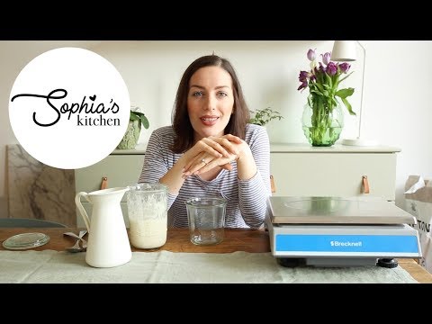 How to make a Sourdough Starter | Sophia's Kitchen