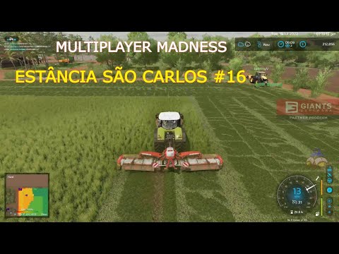 Estância São Carlos #16 | Multiplayer Madness | FS22