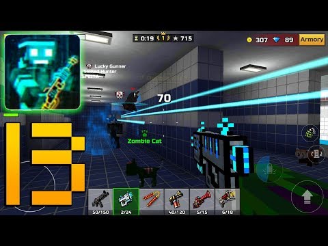Pixel Gun 3D - Gameplay Walkthrough Part 13 - Alien Blaster