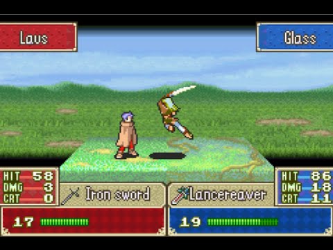 Fire Emblem 7 Eubans Randomizer: Part 20 - In Case of War, Enlist Glass