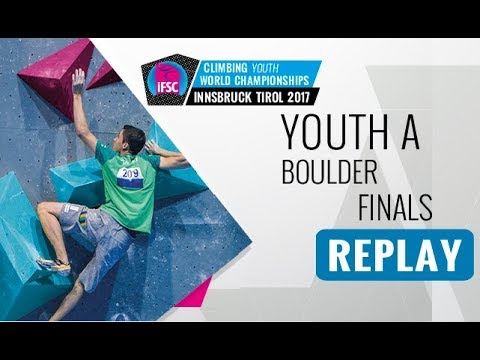 IFSC Youth World Championships Innsbruck 2017 - Bouldering - Male & Female Youth A Finals