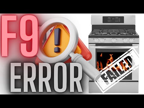 How to Fix LG Gas Oven F9 Error: Igniter Replacement & Door Removal