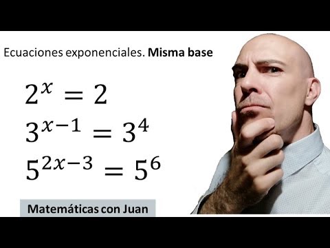 ECUACIONES EXPONENCIALES. CLASE 0. MIEMBROS MISMA BASE. Primera Clase