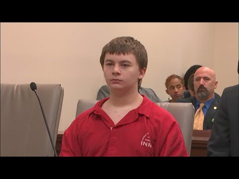 Moment Aiden Fucci learns he will spend the rest of life in prison for murder of Tristyn Bailey