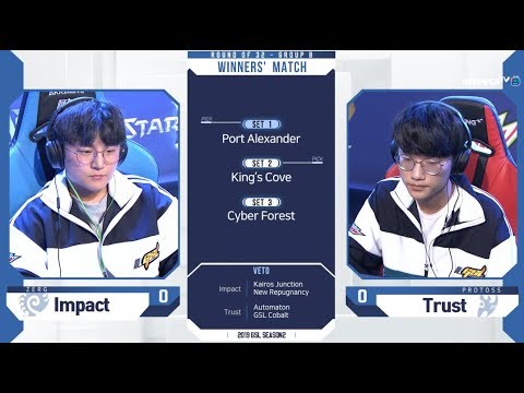 [2019 GSL S2] Ro.32 Group B Match3 Trust vs Impact