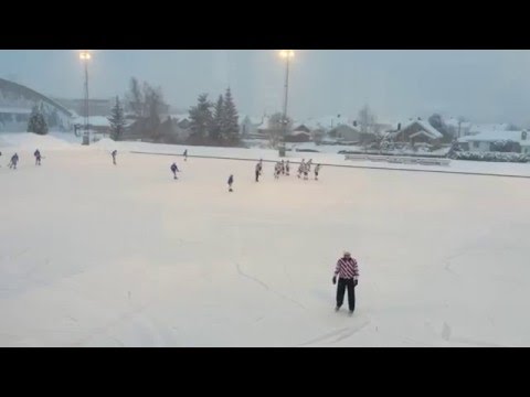 Drammen bandy smågutt 1 - Høvik 1 omgang.