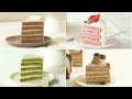 생크림 케이크에 꼭 필요한 제누와즈 모음영상 (모카,딸기,녹차,얼그레이) /Various Flavored Sponge cake compilations. 생크림 케이크에 꼭 필요한 제누와즈 모음영상 (모카,딸기,녹차,얼그레이) /Various Flavored Sponge cake compilations.