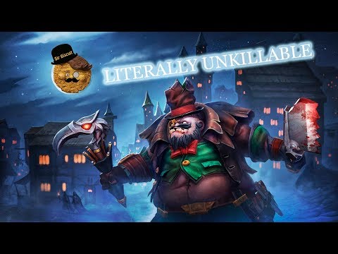 Dota 2 - literally unkillable Pudge