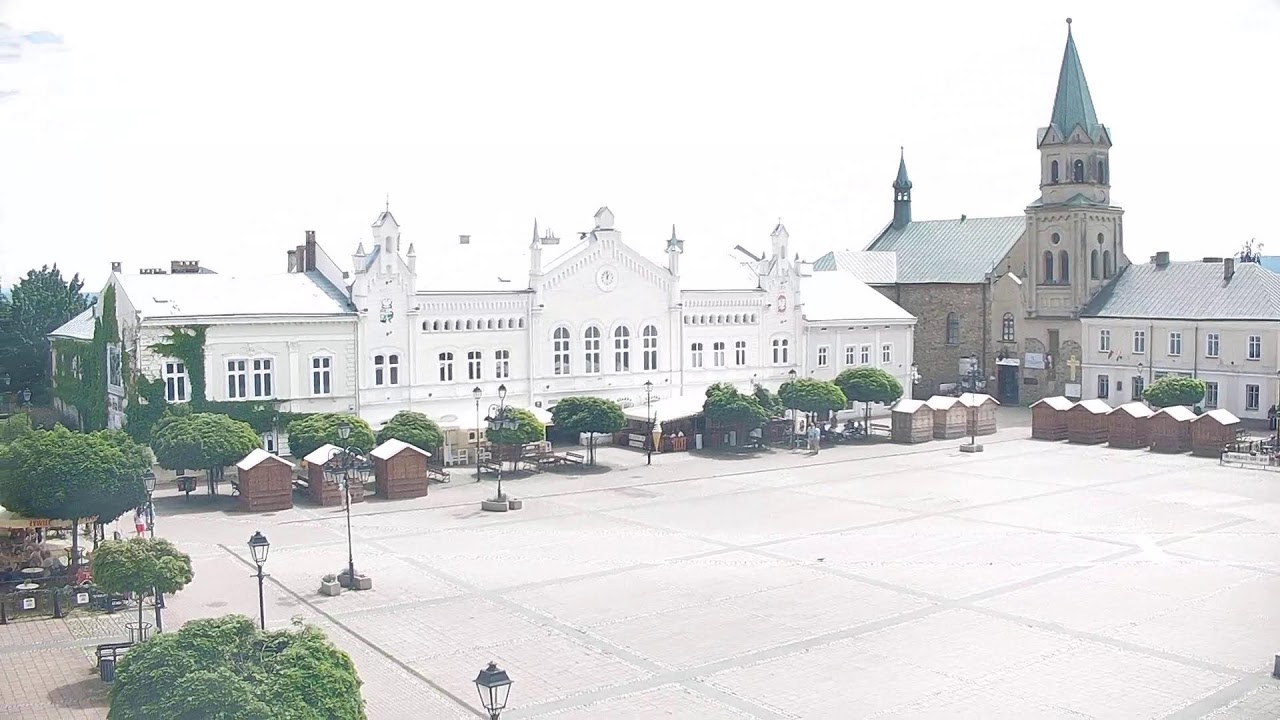 Live webcam view of Market Square & Fountain View