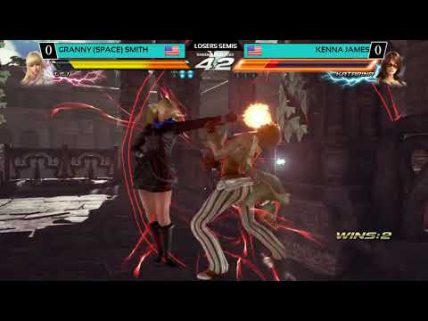 Twitch Clip - Granny Smith vs Kenna James - "Da Infinite" Tekken 7 Tuesdays @ The Nerd Bar LV