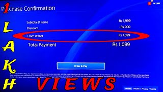 How to Purchase PS4 Games with PlayStation Wallet Funds || How to Redeem PlayStation Wallet Money