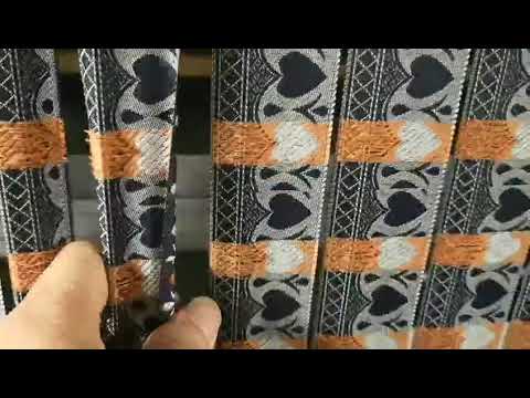 Jacquard saree border, for textile,garment industry