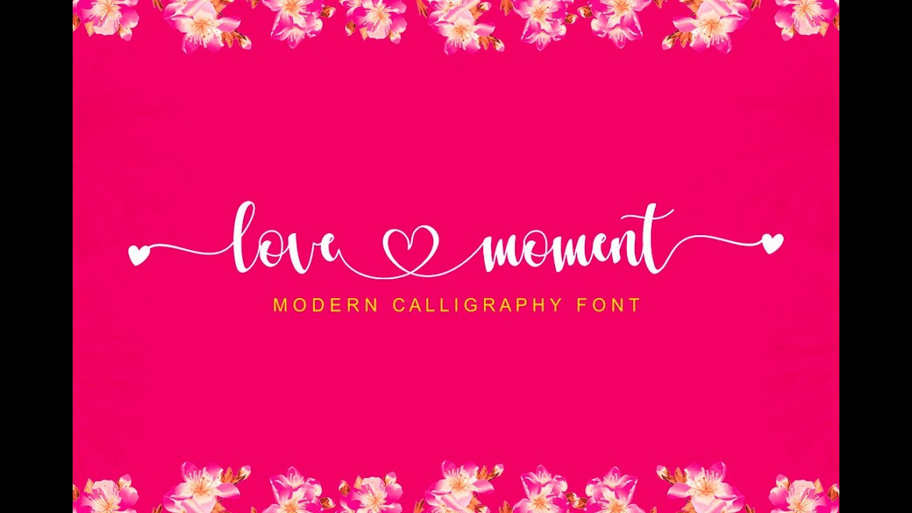 Love Moment Font Download