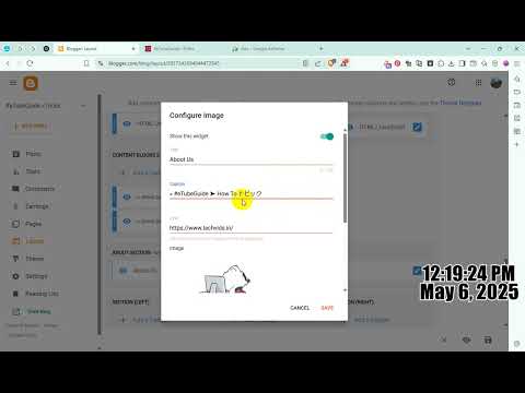 Blogspot Tubes : How To About Us Section Edit on Blogger.com Website