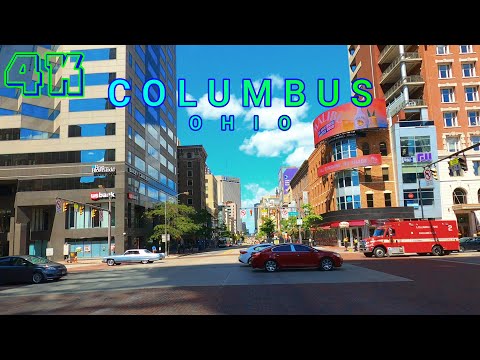 Columbus Drive Part 4/4, Ohio USA 4K - UHD