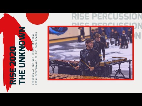 Rise Percussion 2020 - The Unknown - WGI DENVER REGIONAL 3/7