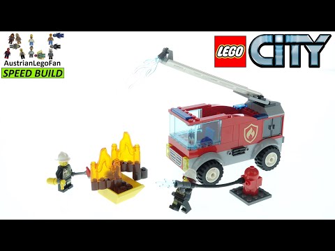 LEGO City 60280 Le camion des pompiers avec échelle et mini figurines de  pompier pour garçon ou fille de 4 ans et plus LEGO - Cdiscount Jeux - Jouets