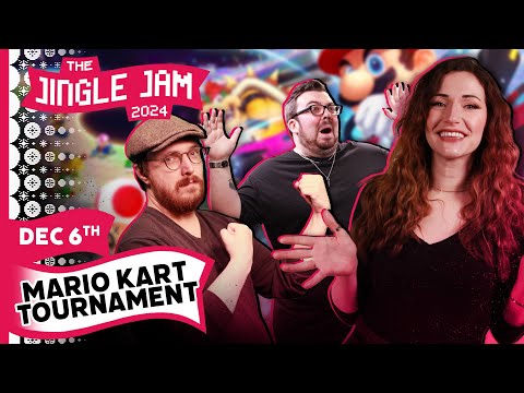 Mario Kart Tournament: Zylus, RTGame, Lydia, Ravs & Friends | Jingle Jam 2024 Day 6