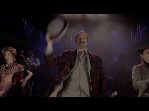 Ragtime musical trailer montage — turn-of-the-century tableaux, silhouettes, Model T imagery