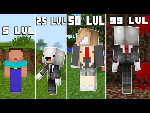 ⚠️ SLENDERMAN SEVİYELERİ - Minecraft ⚠️