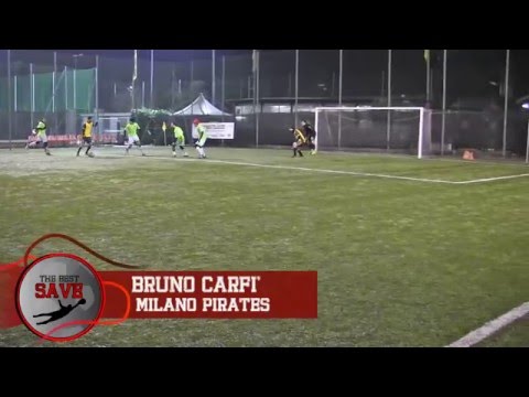 THE BEST SAVE FEBBRAIO 2016 - Bruno Carfì (MILANO PIRATES)