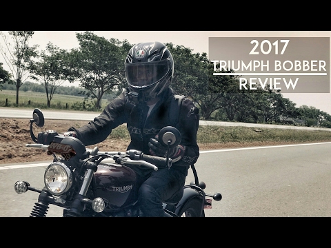2017 Triumph Bonneville Bobber review | Highway Ride |  RWR