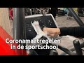 Speeksel en veel zweet, sportscholen ook alert op Coronavirus.
