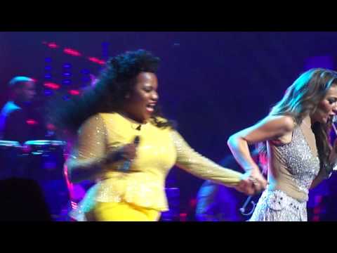 Thalia Latina Love Tour  NY- Frutas feat. Chicky Bom Bom