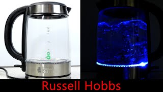 Russell Hobbs 21600 Glass Kettle - Electric Kettle Glass Boiler - Unboxing & Testing