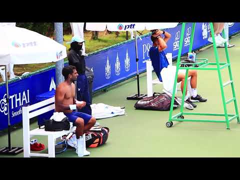 06 09 61   PTT - ITF Men's Circuit     Trongcharoenchaikul, Wishaya1 VS Singh, Karunuday8