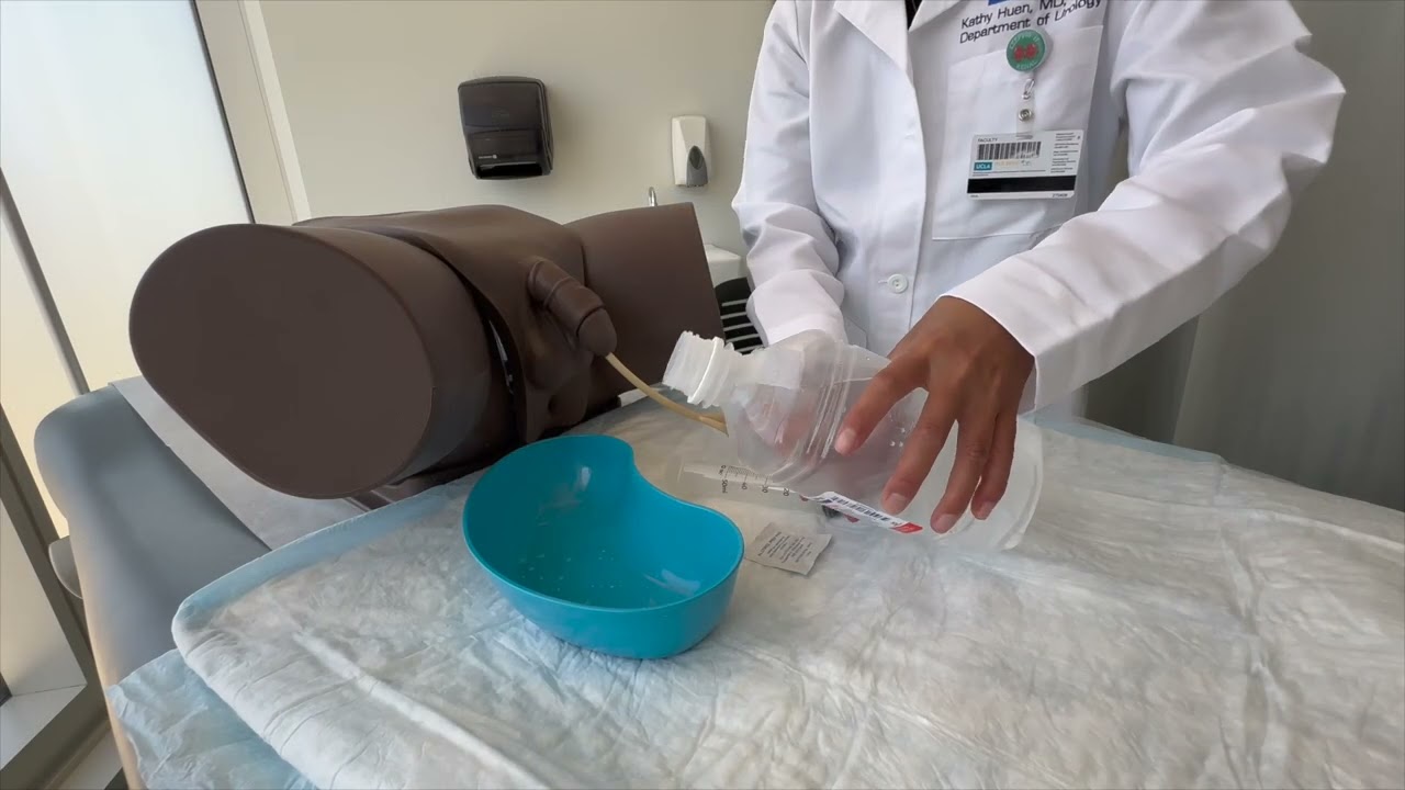 Catheter Care - YouTube