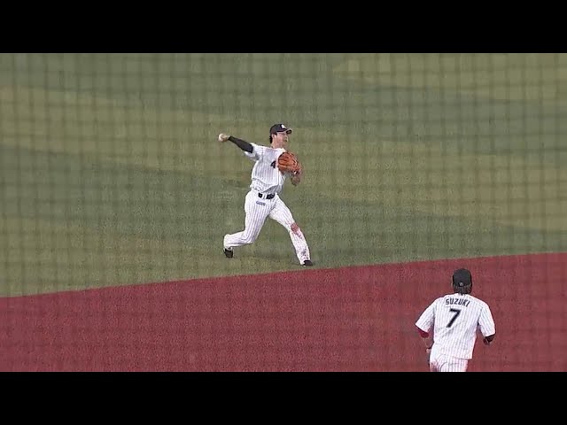 【6回表】マリーンズ・藤岡裕 守備で魅せる!! 投手を救うファインプレー!! 2018/7/22 M-Bs