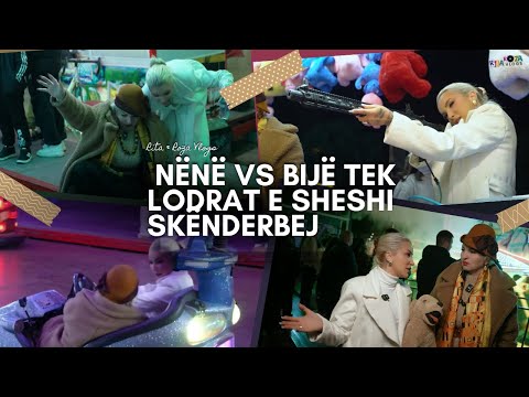 Rita & Roza Vlogs – Kush u frikësua më shumë? Nënë vs Bijë tek lodrat e Sheshi Skënderbej (vlog 2)