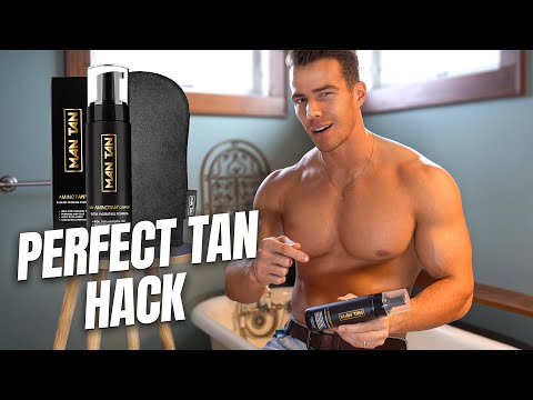 MAN TAN AMINOTAN ™ My Honest Review & Application: Best Mens Self Tanner