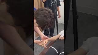 危険と噂の肘ボキ      #shorts