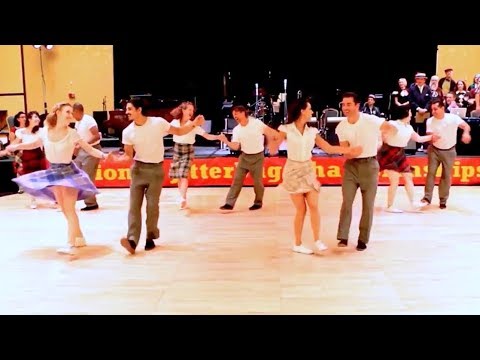 LA SHAG Camp Hollywood 2017 Team Performance - 20th anniversary