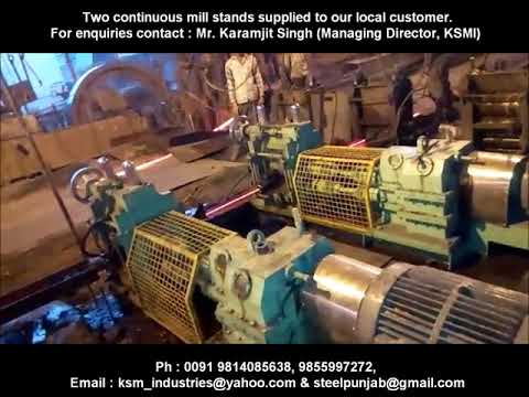 Automatic continuous rolling mill stands for higher producti...