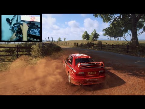 Mitsubishi Lancer Evolution VI - Dirt Rally 2.0 | Moza R3 Steering Wheel gameplay