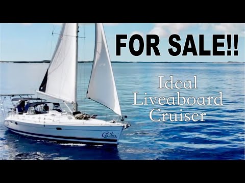 Liveaboard Sailboat FULL TOUR - 2006 Hunter 46LE - FOR SALE