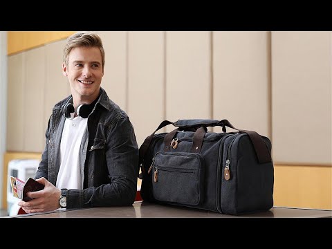 Gear Up for Adventure: Gonex Canvas Duffle Bag for Travel