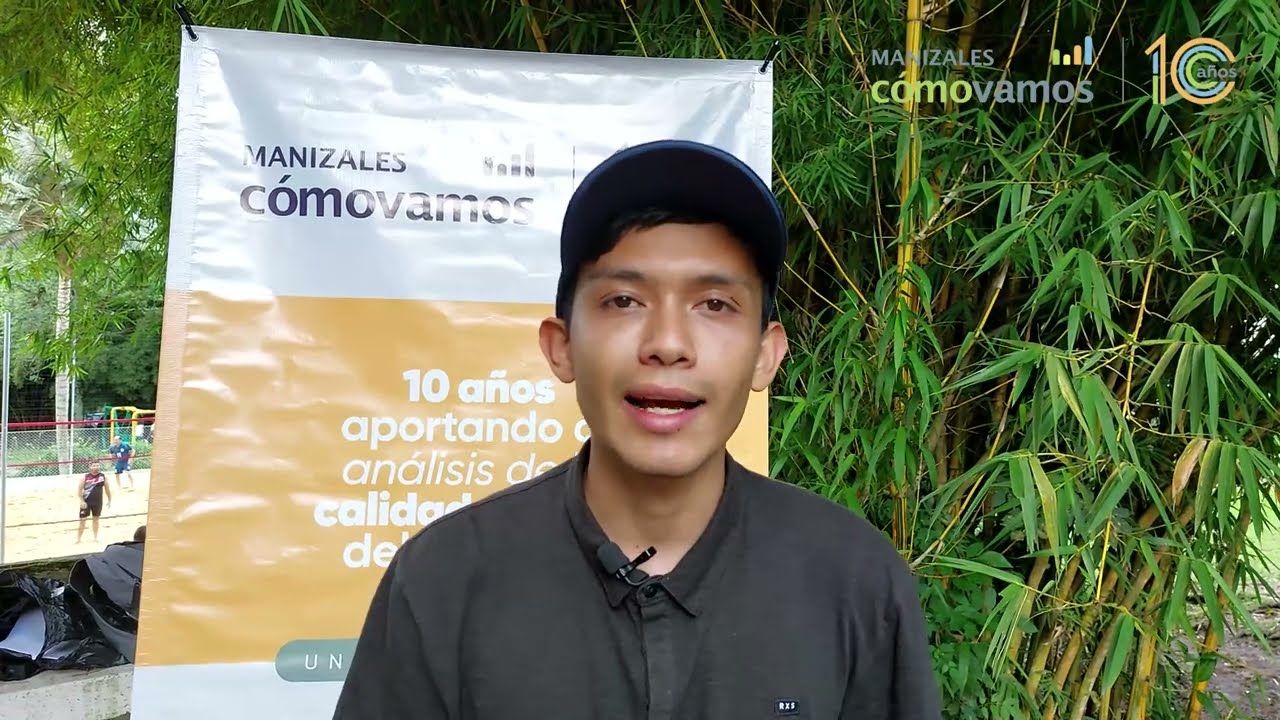 Mensaje del consejero municipal de juventud por los 10 años Manizales Cómo Vamos