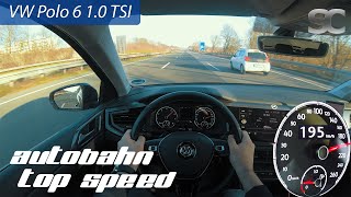 VW Polo 10 TSI (2019) - Autobahn Top Speed / Accel
