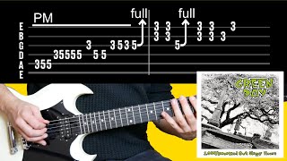Green Day - The Judges Daughter - How to play on Guitar (with Tabs) - incl. Solo