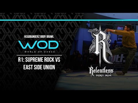 East Side Union vs Supreme Rock  | Headbangerz BBoy Brawl Round 1 | #WODLIVEOC