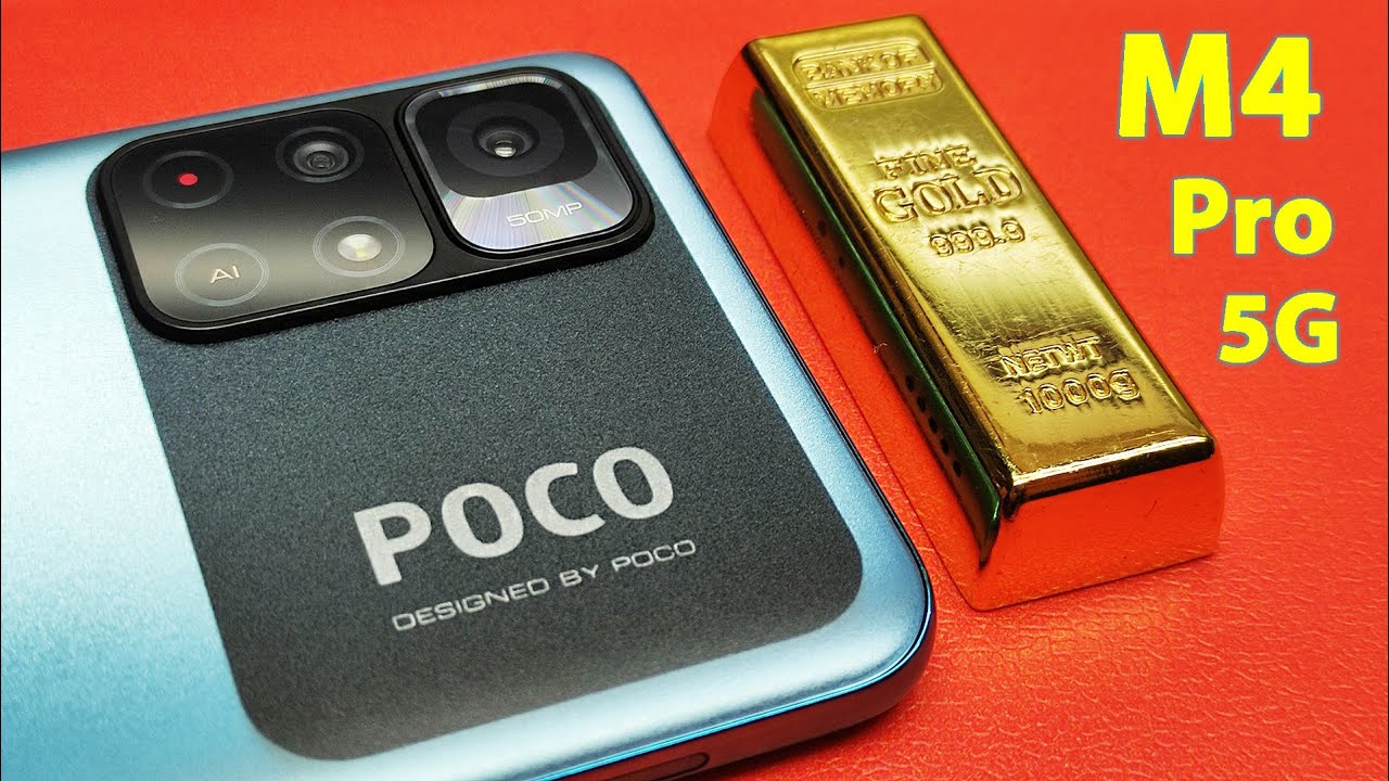 Смартфон Poco M4 Pro 5G 4/64Gb Черный RU